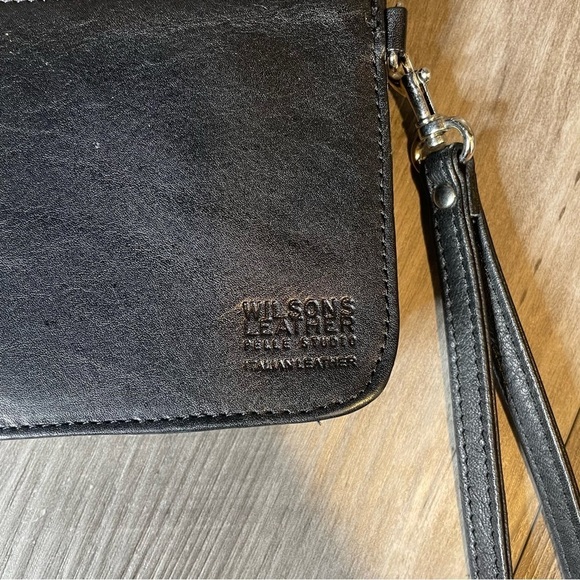 Wilson’s Leather Black Clutch - Picture 5 of 5